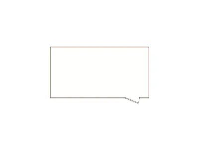 Detailed Exterior Sketch by Aerial - 6-10 SQ - Xactimate 3D model