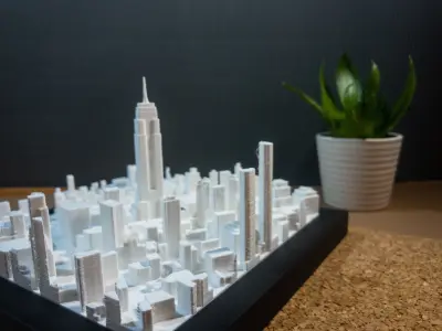 EMPIRE STATE BUILDING - NEW YORK CITY 3D print model