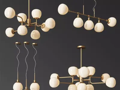 Maytoni Eric Celing Light Set 3D model