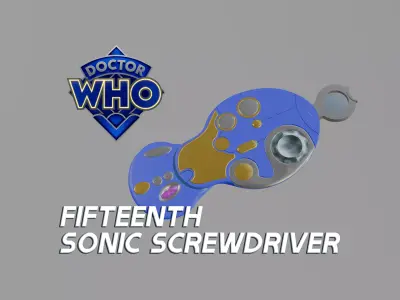 Doctor Who - Fifteenth Sonic Screwdriver 3D print model