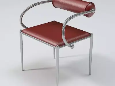 Red Chair 04 3D model
