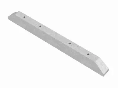 Concrete Spur Slab 3D model