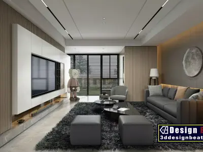 Living room 9 3D model