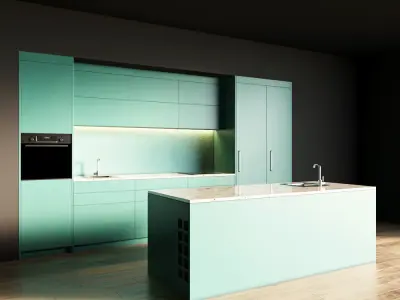 65-Kitchen5 matte 6 3D model