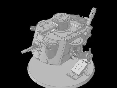 Battle Walker - 3D print model 3D print model