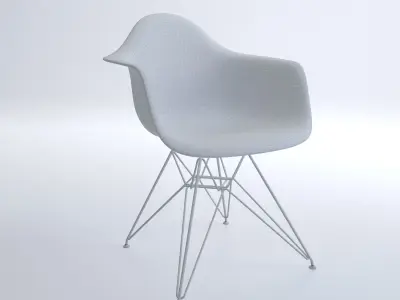 Vitra - Eames Modern Plastic Armchair 3D model