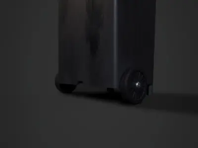 Street Trash PBR Model Low-poly 3D model