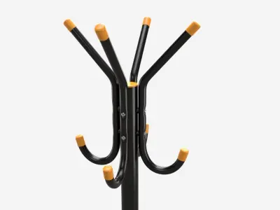 Metal Coat Rack 3D model