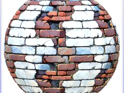 Stylized Wall Seamless Texture Texture 27