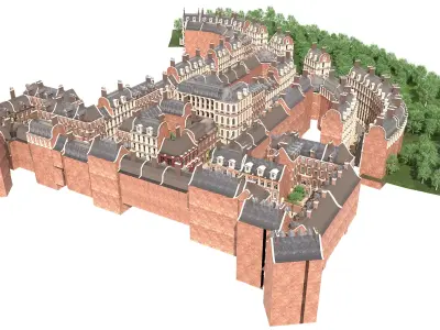 Victorian London Asset Pack 3D model