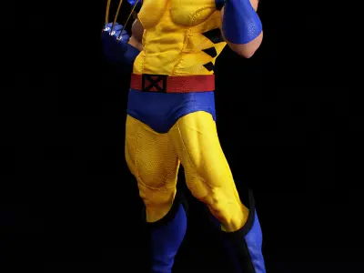 Fan Art of Wolverine  3D print model