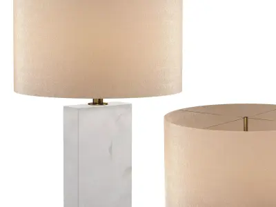 Lora Table Lamp 3D model