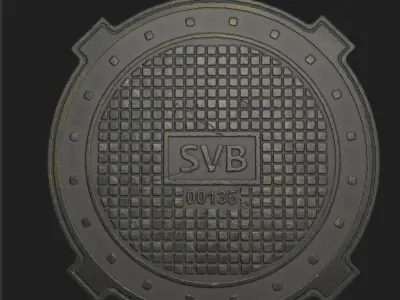Sewer Hatch Texture