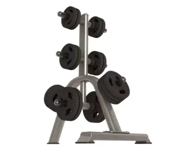 Weight Plates Rack 3D model