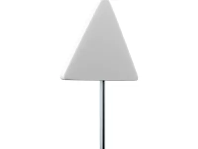 3d  Traffic Sign Steep decline 30 icon 3D model