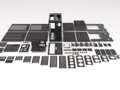  Caselabs Magnum TH10A PC Case 3D model