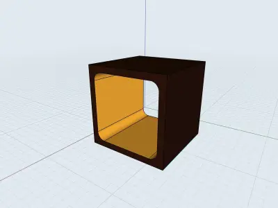 Calma door with light in it 3D print model