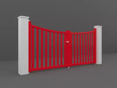 Outdoor Gate  3D model