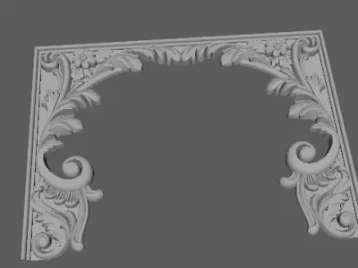 dekor ornament 3D model 190