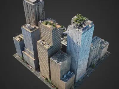 City District C13-A11 3D model