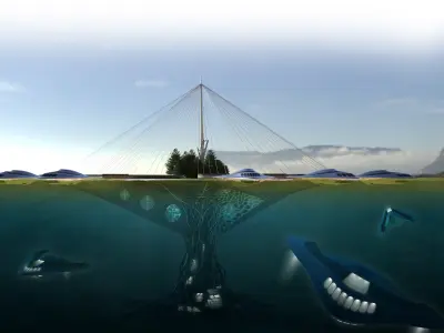 HAURVATAT Ocean Under Water Skyscrapper Save the Ocean  3D model