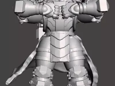 Lancer-Harrison Armory Sherman 3D print model