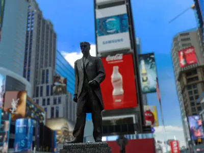 TIMES SQUARE - BROADWAY 3D model