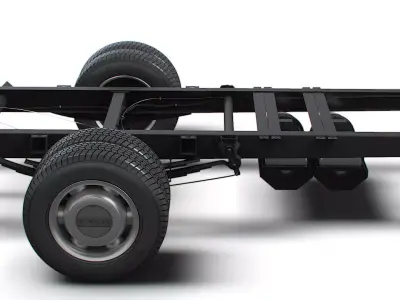 Iveco Daily Single Cab L7 Chassis 2026 3D model