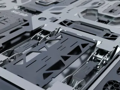 SciFi Panel Pack Vol -3  3D model