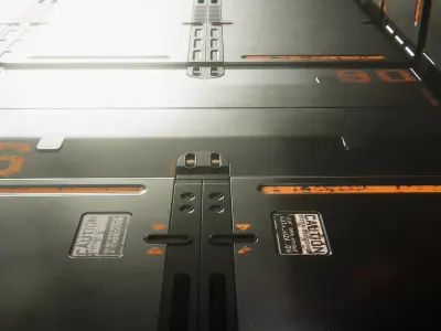 Sci-Fi Panels Kit-Bash Set  3D model