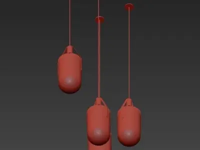 Arc Well Lights 3D model