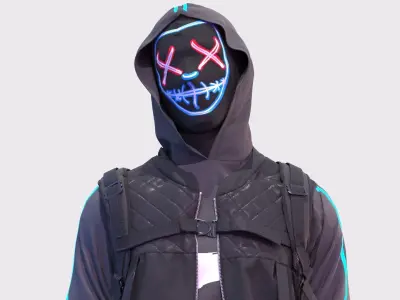 Male Outfit 3D model