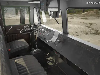  All-terrain Passenger Truck Rigged 