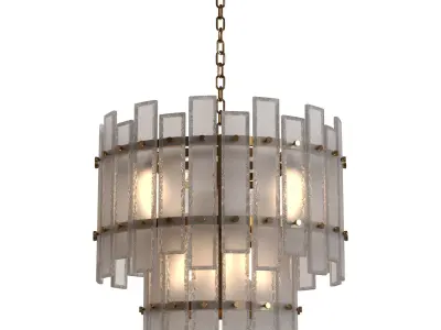 CHANDELIER BLASON Low-poly 3D model