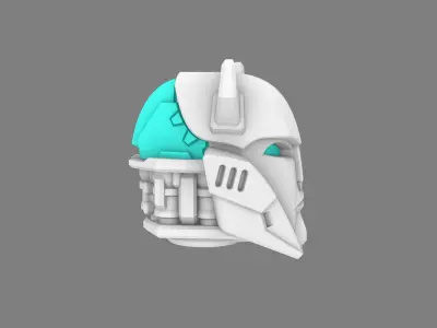 Rock Shooter head for WFC deluxe Cliffjumper 3D print model