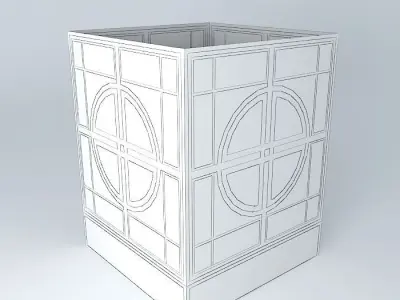 Target lamp Free 3D model