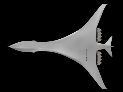 Polaris Mark 1 - Polyguardian Cargoship 3D model