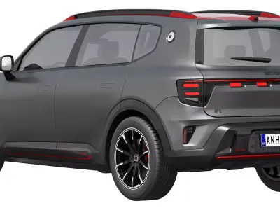 Smart 5 Brabus 2026 3D model