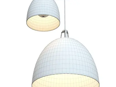 Crate and Barrel - Maddox Dome Pendant 3D model
