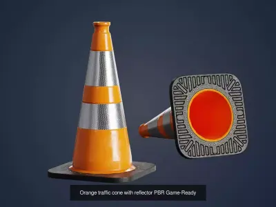 Traffic Cone Game-Ready Pack