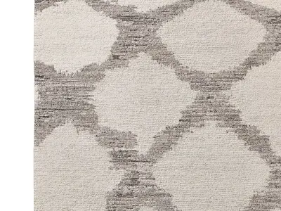 RANA HAND-KNOTTED WOOL RUG 3D model