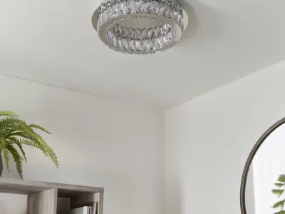 Acrylic LED Flush Mount Free 3D model