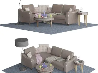 Thomas Sofa  3D model