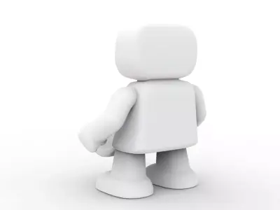 Robot Toy 3D Printable 3D print model