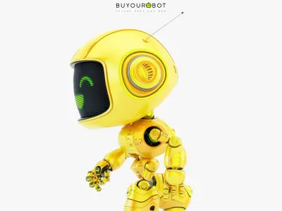 Lovely robot - companion VIII 3D model