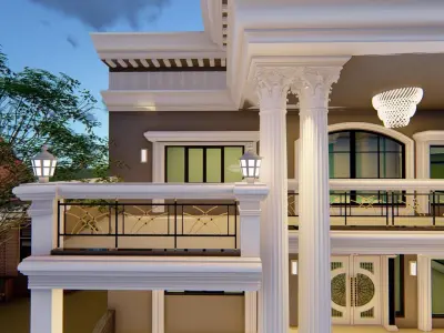 CLASSICAL VILLA lumion 8 3D model