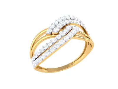 Women Ring  Render 3dm STL OBJ FBX Details 3D print model shop