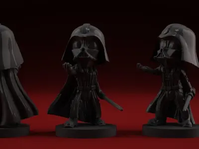 Darth chibi 3D print model