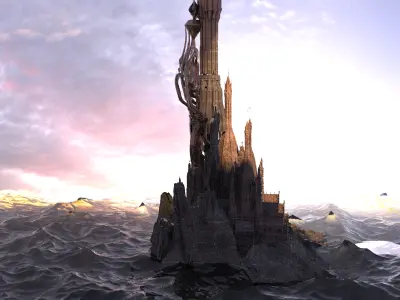 She Ra inspired Palace 3D model