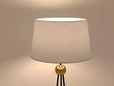 Floor lamp 3D model 21